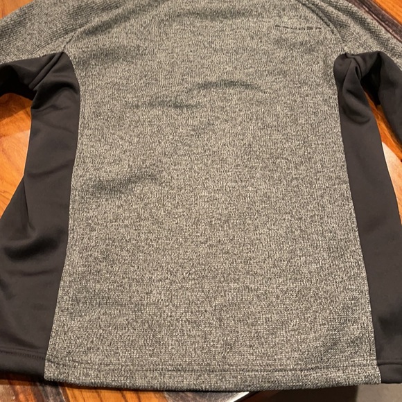 Spyder Sweater Charcoal &Black size L & L/S - Picture 7 of 11